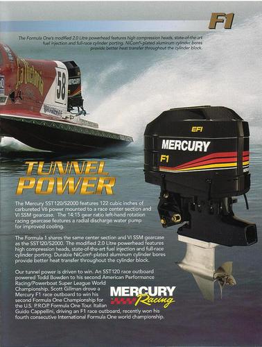 Mercury Marine High Performance Engines
